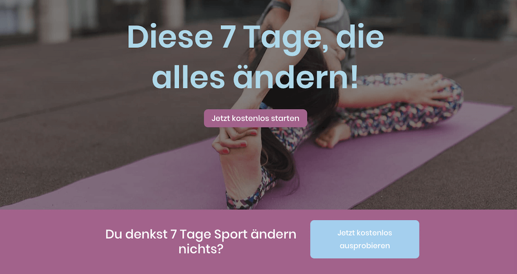 7-Tage-Challenge als Freebie