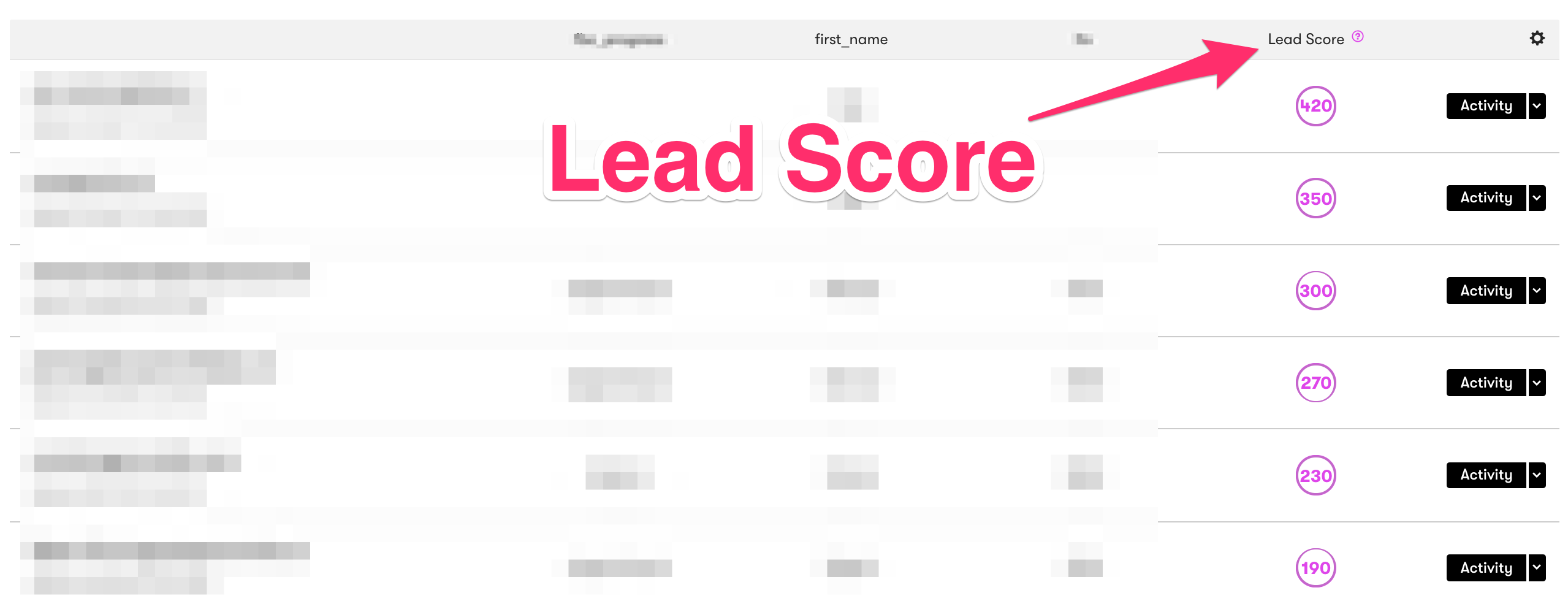 Lead Score