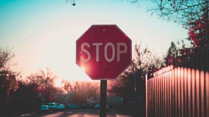 Stop - Tu diese 12 Dinge nicht mehr