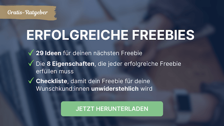 Freebie Arbeitsblatt & Checkliste